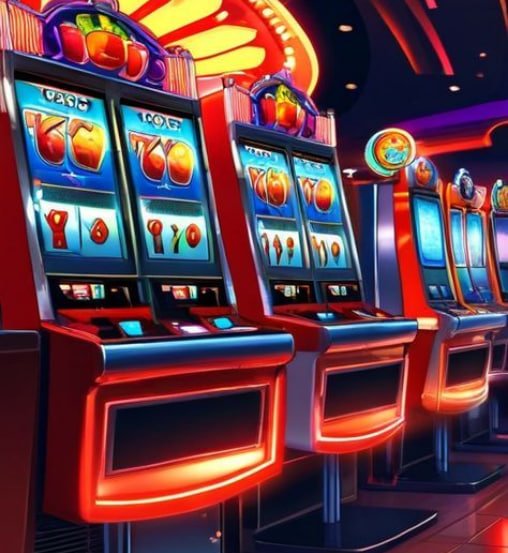 Platform feature showcase with sports and casino games
